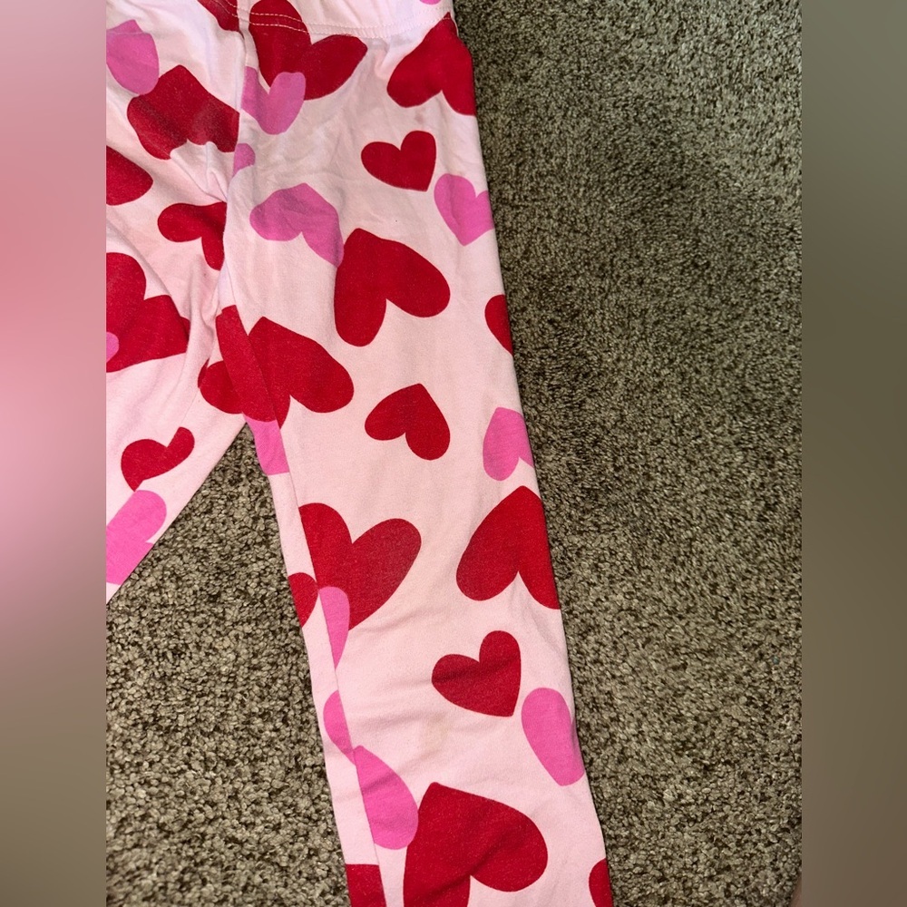 Assorted Kids Leggings - Pink, Black, Gray, Floral & Snowflake Patterns - Picture 4 of 15